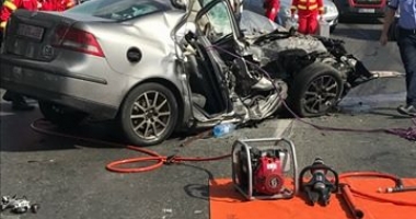 IMAGINI ȘOCANTE! TRAGEDIE RUTIERĂ LA CONSTANȚA. TREI MORȚI ȘI MAI MULȚI RĂNIȚI GRAV, după un IMPACT FATAL între un AUTOBUZ și un AUTOTURISM - 4