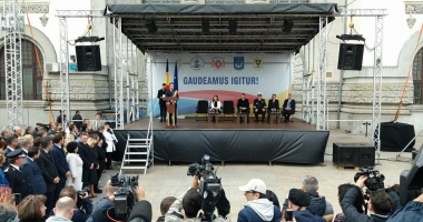Galerie foto / IOHANNIS DESCHIDE ANUL UNIVERSITAR, LA CONSTANȚA. TRAFICUL ÎN ORAȘ, PARALIZAT - 9
