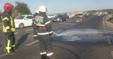 Accident la ieșire din Medgidia. O persoană este încarcerată - 4