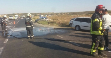 Accident la ieșire din Medgidia. O persoană este încarcerată - 3