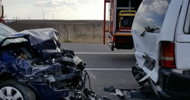 GALERIE FOTO / Accident rutier cu două victime la ieșire din Constanța - 2