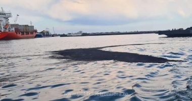 POLUARE în bazinul Portului Constanța. Garda de Coastă face verificări - 1