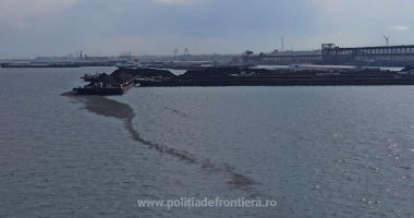 POLUARE în bazinul Portului Constanța. Garda de Coastă face verificări - 2