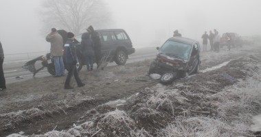 IMAGINI în EXCLUSIVITATE / Mașina unui pompier din Constanța, spulberată de un jeep al armatei americane - 3