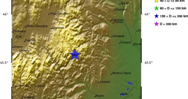 Cutremur de peste 5 grade în Vrancea