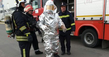 PANICĂ la ieșirea din Constanța! Un panou de gaze, CUPRINS DE FLĂCĂRI! - 2
