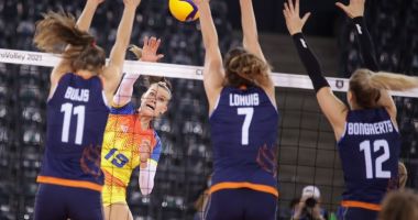 Volei / Tricolorele, la a treia înfrângere la EURO: 1-3 cu Ţările de Jos
