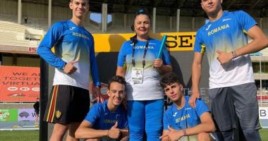 Stire din Sport : Atletism / Ştafeta masculină 4x4 a României, în finala Mondialelor U20. Alexia Dospin, pe locul 7