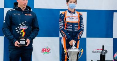 Stire din Sport : Karting / Pilotul român David Cosma Cristofor, pe podium la etapa de EuroSeries