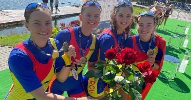 Stire din Sport : Canotaj / 10 medalii pentru echipajele României, la Europenele U23 din Polonia