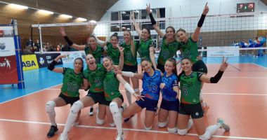 Volei / CSM Lugoj, ca şi calificată în şaisprezecimile de finală ale Cupei Challenge
