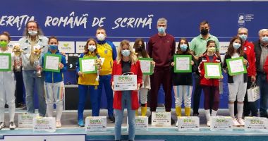 Stire din Sport : Scrimă / Daria Yousofian, câştigătoarea Cupei României la spadă U13