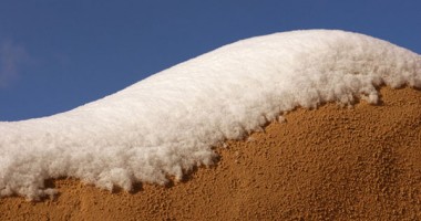 A nins în deșertul Sahara