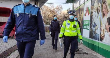 Forțele de ordine, pe stradă în Constanța de Florii