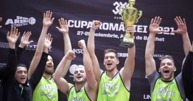 Baschet / Athletic Neptun, performanță greu de egalat: câștigătoarea Cupei României 3x3 în două sezoane consecutive