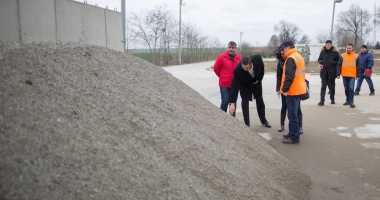 GALERIE FOTO / Președintele CJC, verificări la utilajele de deszăpezire - 3