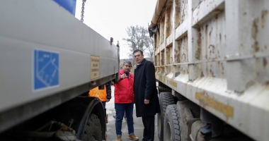 GALERIE FOTO / Președintele CJC, verificări la utilajele de deszăpezire - 2