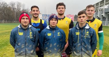 Stire din Sport : Rugby / Jucători de la naţionala U20 şi din DNS, în lotul României A pentru meciul de la Parma