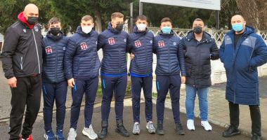Stire din Sport : Reacomodare la efort! Rugbiştii de la CS Cleopatra şi-au reluat pregătirile