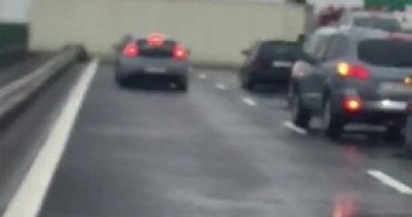TIR-uri răsturnate pe Autostrada Soarelui