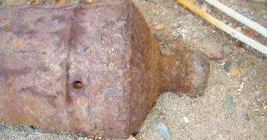 GALERIE FOTO și VIDEO / Armă de artilerie din secolele XVIII - XIX, descoperită pe plajă - 3