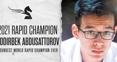Stire din Sport : Şah / La doar 17 ani, Nodirbek Abdusattorov - cel mai tânăr campion mondial la șah rapid