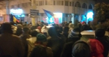Galerie foto / PROTESTE ȘI LA CONSTANȚA: "PSD, CIUMA ROȘIE!" - 2