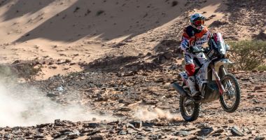 Stire din Sport : Motociclism / Emanuel Gyenes, pe locul 74 în etapa a 10-a a Raliului raid Dakar 2022
