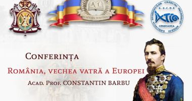 Conferința „România, vechea vatră a Europei” și lansare de carte de Ziua Unirii Principatelor