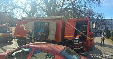 GALERIE FOTO / POMPIERII CONSTĂNȚENI, ÎN ALERTĂ! AU LUAT CU ASALT SUBSOLUL TEATRULUI OLEG DANOVSKI - 3