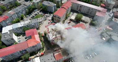 BLOCURI CUPRINSE DE FOC, LA NĂVODARI! Primăria caută soluții pentru a oferi cazare temporară familiilor evacuate!