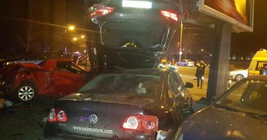 GALERIE FOTO / ACCIDENT RUTIER SPECTACULOS la Constanța. 10 mașini implicate - 5