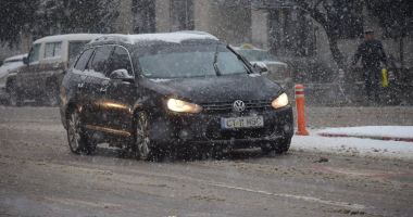 GALERIE FOTO. NINSORI ȘI VISCOL, ÎN CONSTANȚA. SE CIRCULĂ CU DIFICULTATE, IAR VÂNTUL BATE CU PUTERE - 6