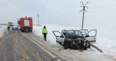 GALERIE FOTO / VIDEO. ACCIDENT GRAV LA HÂRȘOVA: COPIL ÎN COMĂ și trei adulți răniți! - 3