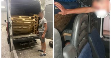 VIDEO/ Migranți vietnamezi, ascunși într-un microbuz, găsiți în vamă la Negru Vodă - 3