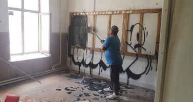 TONE DE GUNOI scoase din Școala Greacă! "Ne-am apucat de curățenie!" - 2