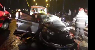 GALERIE FOTO/ ACCIDENT RUTIER GRAV ÎN CONSTANȚA. TREI persoane, DECEDATE printre care și un copil - 5
