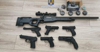 Stire din Eveniment : Percheziții domiciliare în Lumina. Un bărbat a tras cu arma în casa vecinilor