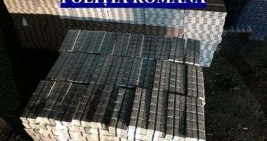 Zeci de mii de pachete de țigări de contrabandă, confiscate de Poliție