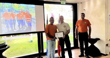 Corpul Salvatorilor Voluntari din România i-a premiat pe voluntarii srilankezi pentru ajutorarea sinistraților din localitatea Pechea - 2