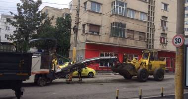 Galerie foto. Circulație blocată în centrul Constanței. Vezi pe ce stradă este închis traficul - 4