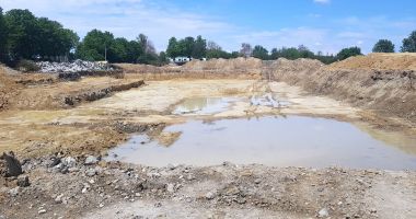 Informații de ULTIMĂ ORĂ despre construcția Sălii Polivalente. GALERIE FOTO de pe șantierul din "Badea Cârțan" - 3