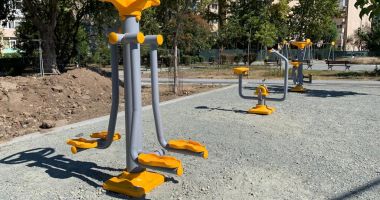 Lucrările de modernizare în parcul "Dragoslavele" continuă - 3