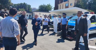Galerie foto. Ministrul Afacerilor Interne Lucian Bode, prezent la IPJ Constanța - UPDATE - 6