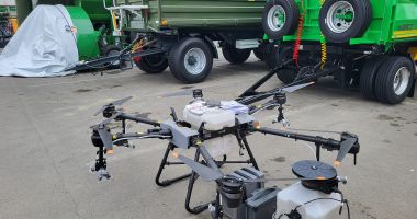 Presa Krone, Grim-ul de erbicidat şi drona DJI, piesele de rezistenţă ale târgului "ExpoAgroUtil" - 4