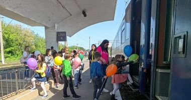 „Şcoala Altfel“ şi „Săptămâna Verde”, în Gara CFR Constanţa - 3