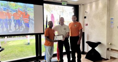Corpul Salvatorilor Voluntari din România i-a premiat pe voluntarii srilankezi pentru ajutorarea sinistraților din localitatea Pechea - 3