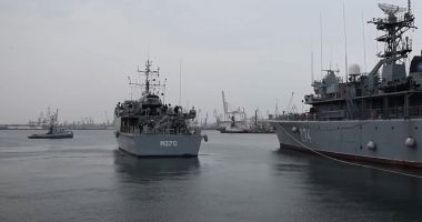 Stire din Eveniment : "La vânătoare" de mine, în apele internaționale. Continuă misiunile navelor militare românești