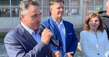 Preşedintele CJC, Mihai Lupu, prezent la Hârşova cu ocazia deschiderii noului an şcolar