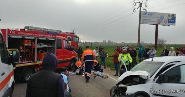 GALERIE FOTO / UPDATE. ACCIDENT RUTIER GRAV între Constanța și Valu lui Traian. UN TÂNĂR A MURIT! - 3